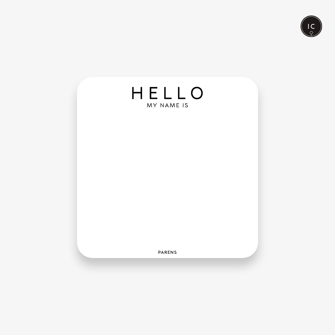 【送料無料】 THE NAMETAG｜スマートステッカー *1
