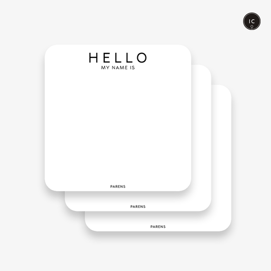 【送料無料】THE NAMETAG｜スマートステッカー *3